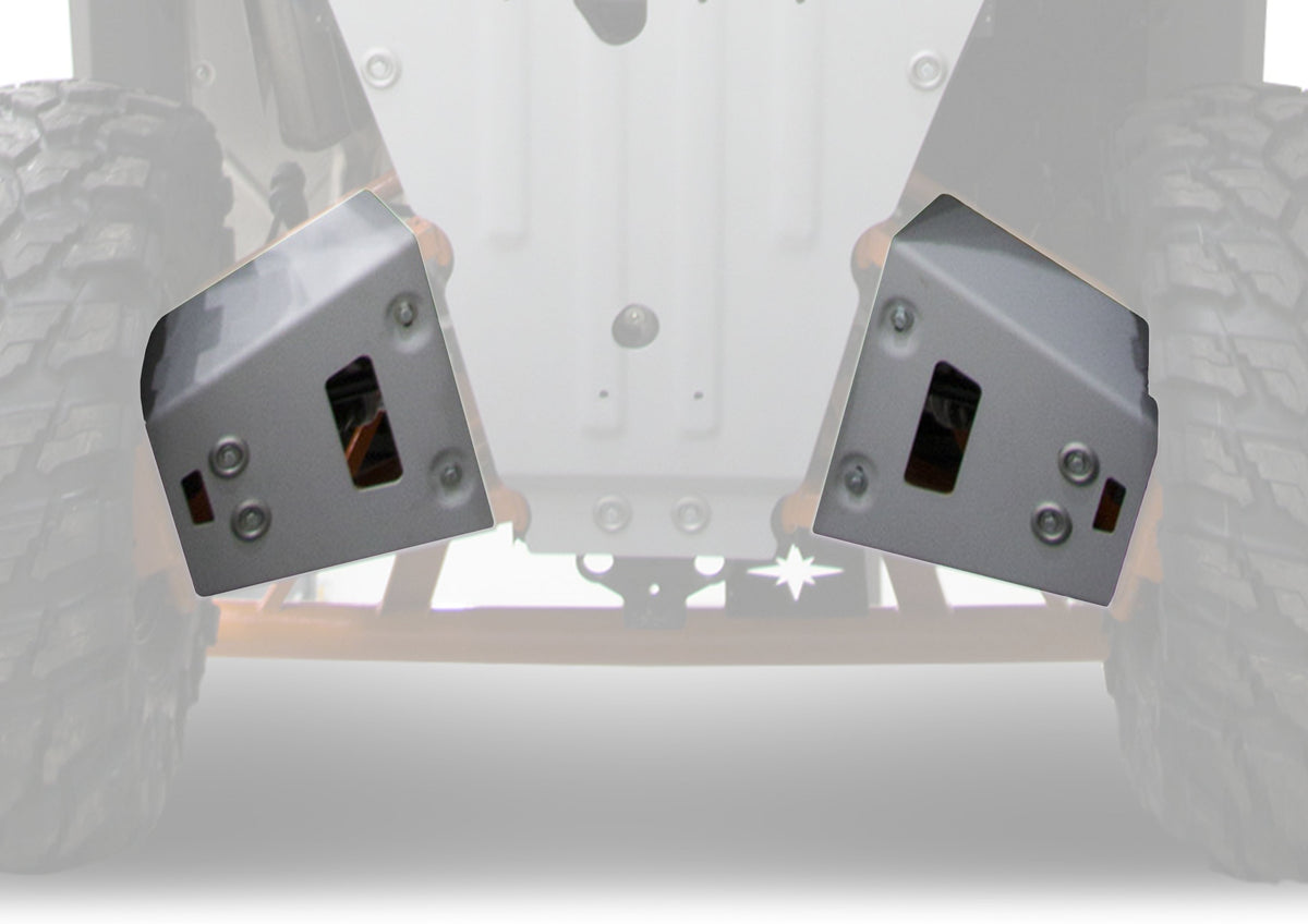 Photo of Polaris Ranger 1000/1000XP/1000 Crew Alloy Rear A Arm Guards by Rival Powersports USA - Premium Alloy Rear A Arm Guards for UTVs / Side by Sides