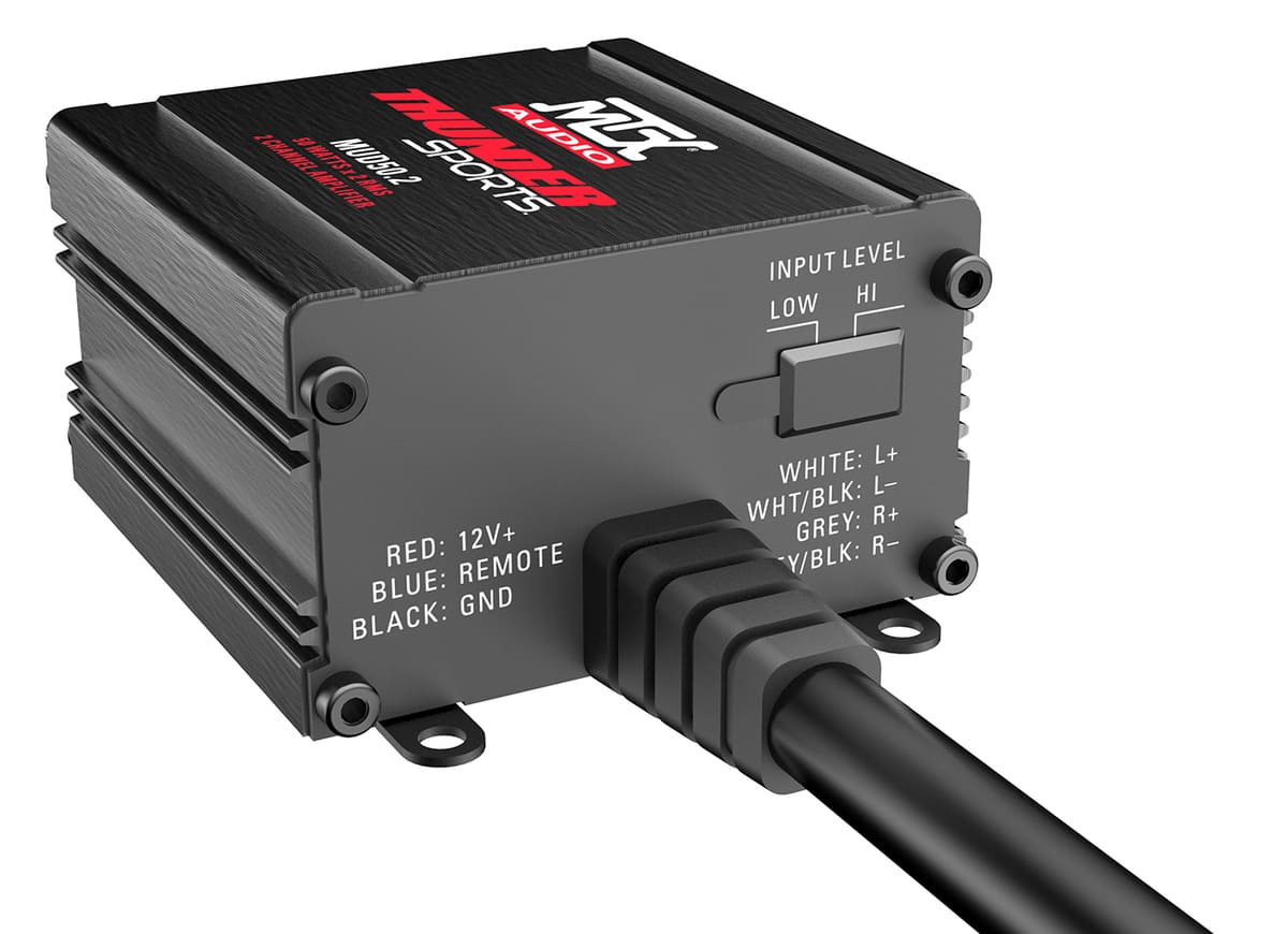 MTX Audio 100-Watt 2-Channel RMS Powersports Amplifier
