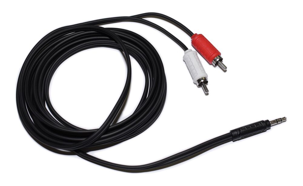MTX Audio Street Wires 3.5 Meter 2 Channel Audio 3.5mm to RCA Cable