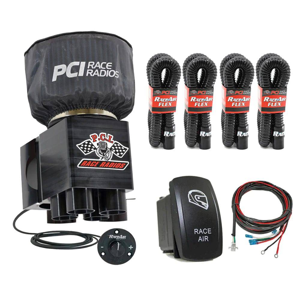 RaceAir Boost Package - Clean Air for Your Helmet