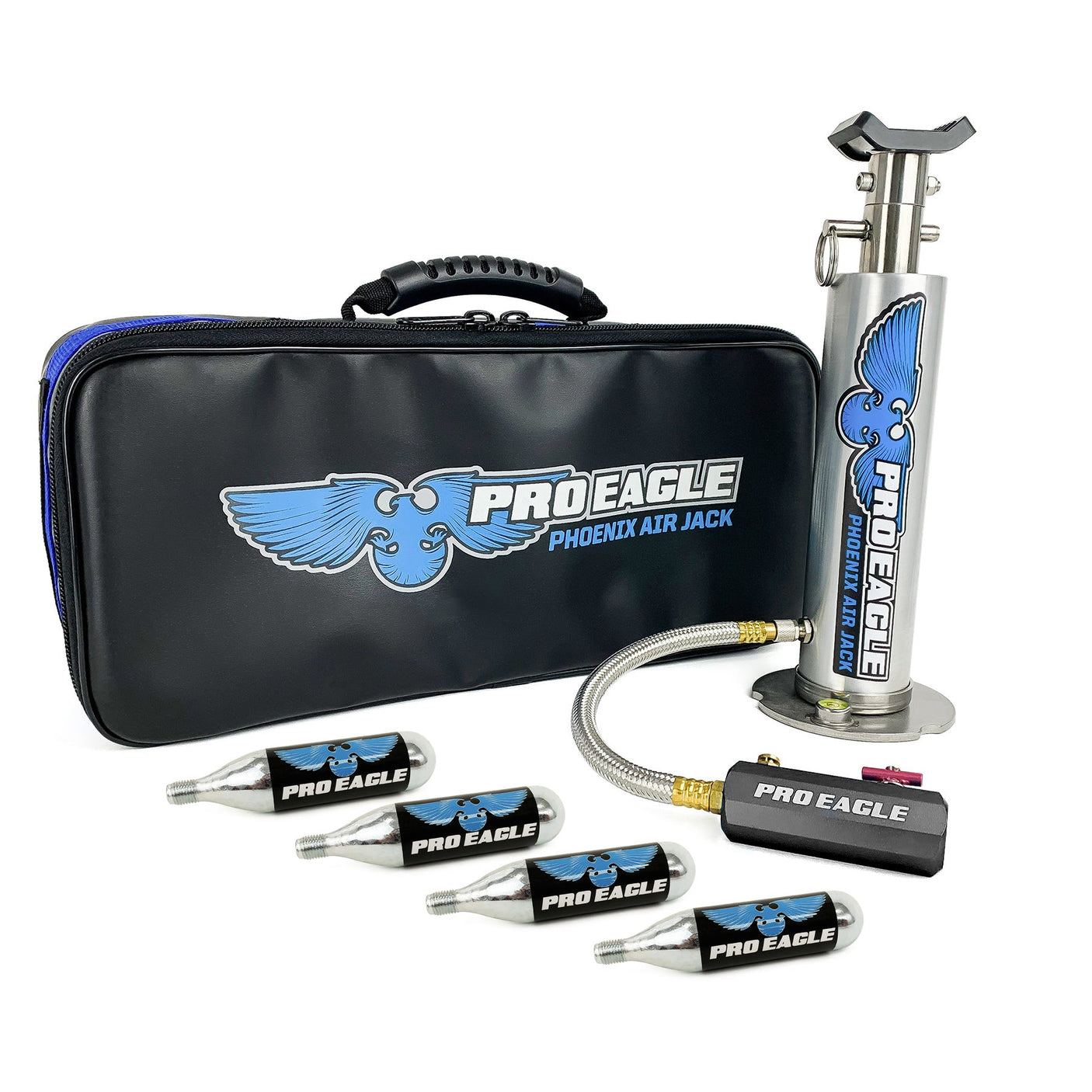 Phoenix CO2 Air Jack for UTVs and Lightweight Off-Road Vehicles