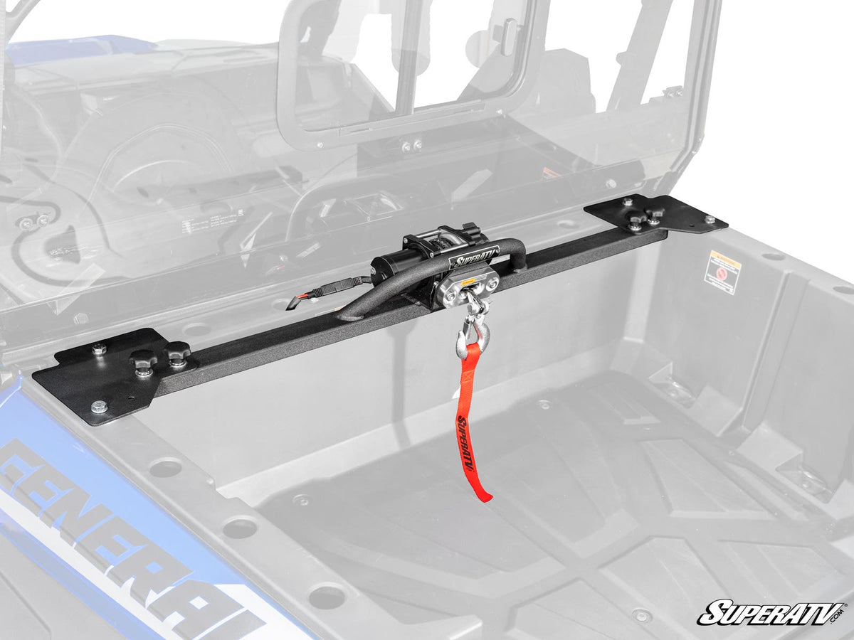 Photo of SuperATV Polaris General 1000 Bed Winch by SuperATV - Premium Winches & Winch Mounts for UTVs / Side by Sides