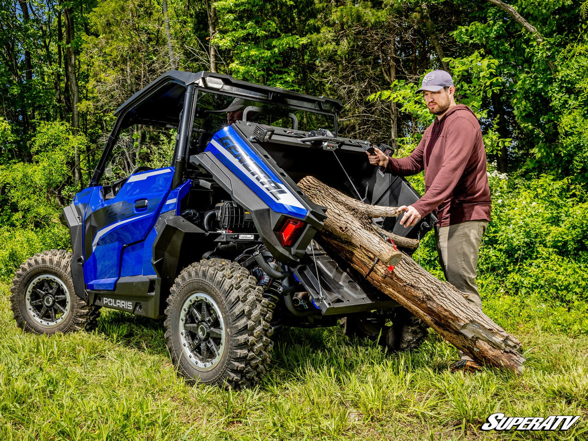 Photo of SuperATV Polaris General XP 1000 Bed Winch by SuperATV - Premium Winches & Winch Mounts for UTVs / Side by Sides