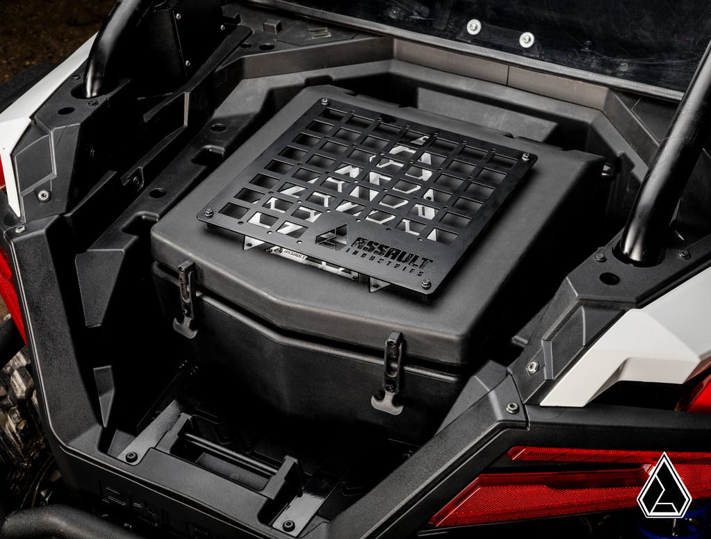 Photo of SuperATV Assault Industries Cooler/Cargo Box for Polaris RZR Turbo R by SuperATV - Premium Storage for UTVs / Side by Sides