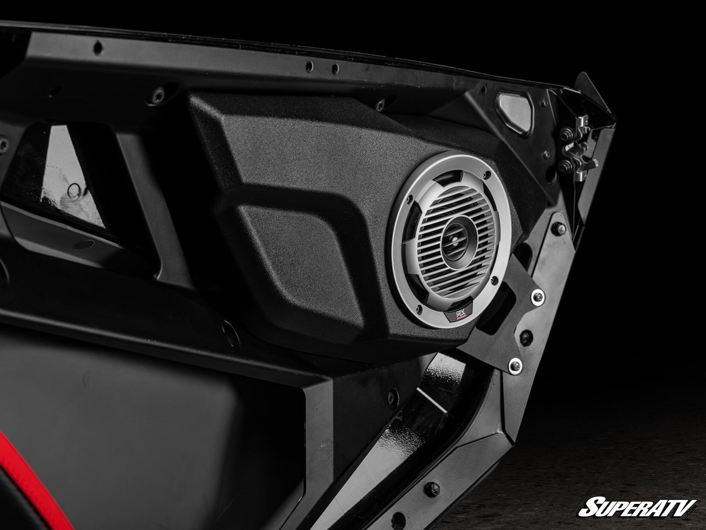Photo of SuperATV Metra 6.5" Speaker Door Pods for Polaris RZR Turbo R by SuperATV - Premium Audio for UTVs / Side by Sides