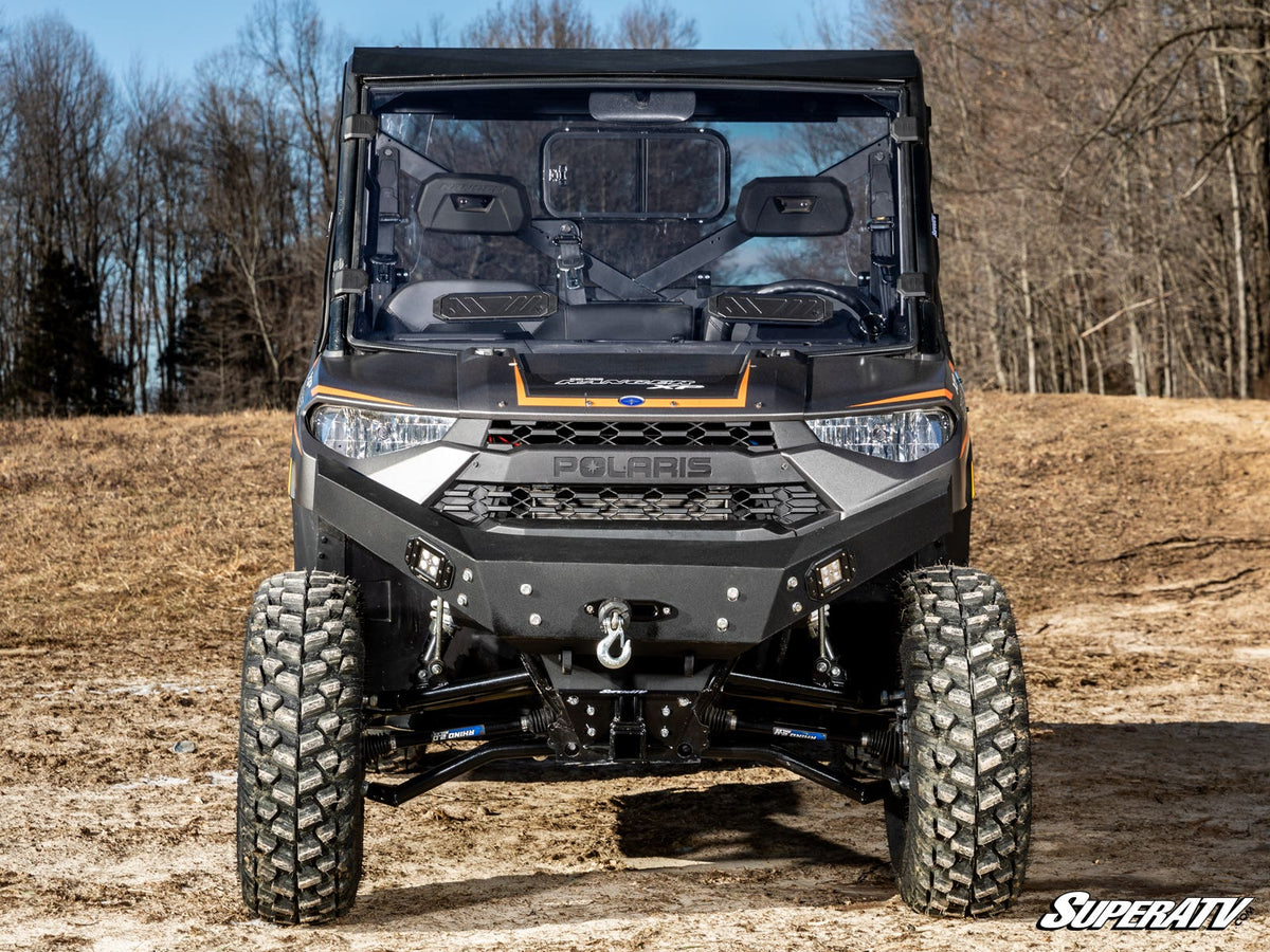 Photo of SuperATV Polaris Ranger XP Kinetic Vented Full Windshield by SuperATV - Premium Windshields for UTVs / Side by Sides