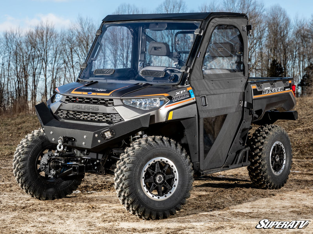 Photo of SuperATV Polaris Ranger XP Kinetic Vented Full Windshield by SuperATV - Premium Windshields for UTVs / Side by Sides