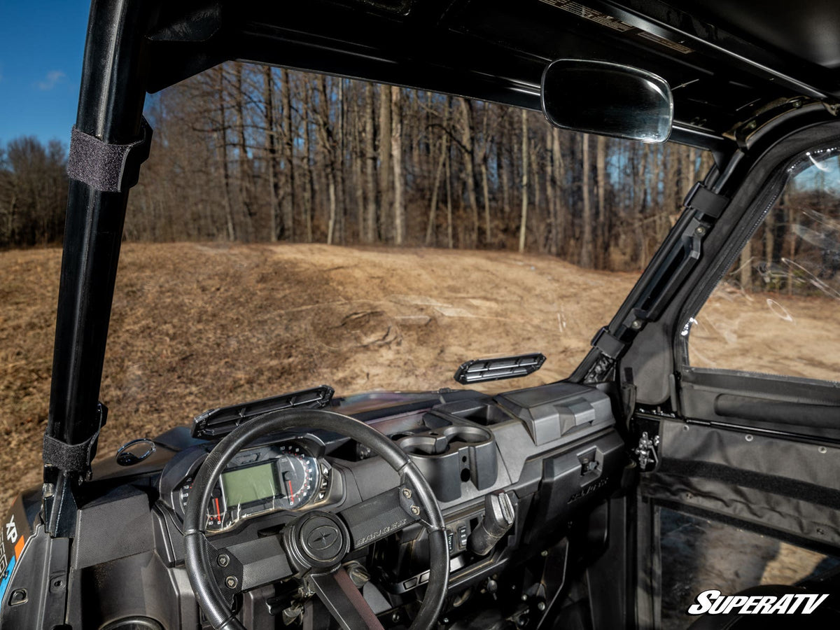 Photo of SuperATV Polaris Ranger XP Kinetic Vented Full Windshield by SuperATV - Premium Windshields for UTVs / Side by Sides