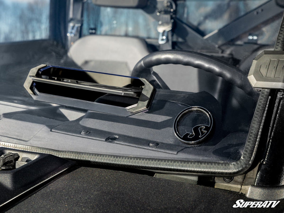 Photo of SuperATV Polaris Ranger XP Kinetic Vented Full Windshield by SuperATV - Premium Windshields for UTVs / Side by Sides