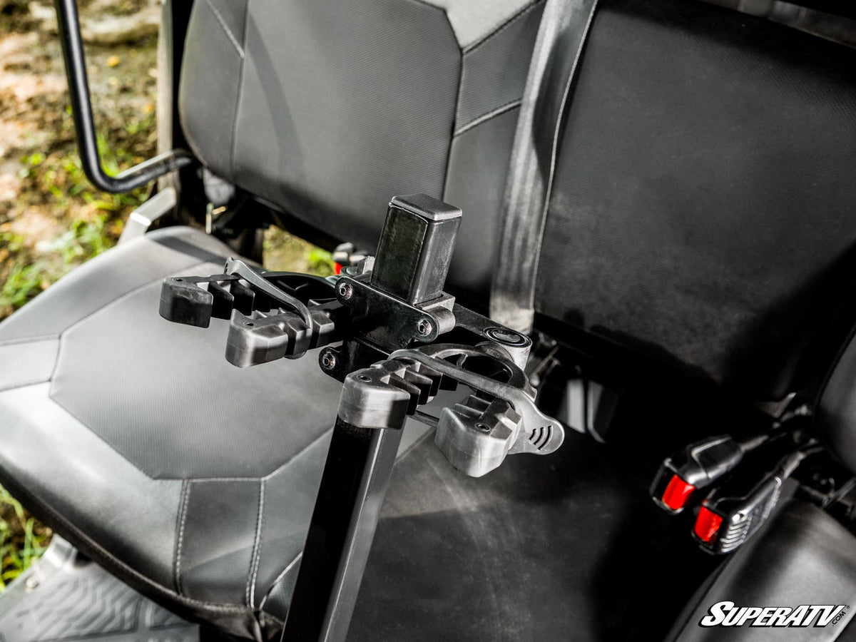 Photo of SuperATV Polaris Ranger XP 1000 Floor-Mounted Gun Holder by SuperATV - Premium Storage for UTVs / Side by Sides