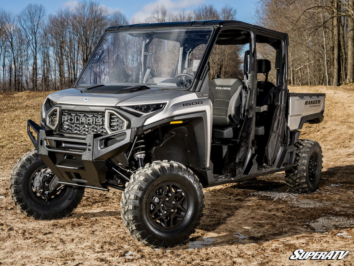 Photo of SuperATV Polaris Ranger XD 1500 Scratch-Resistant Full Windshield by SuperATV - Premium Windshields for UTVs / Side by Sides