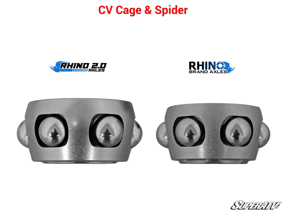 Rhino 2.0 Can-Am Defender Stock Length Axles - Front Right - HD 5 - 2017+