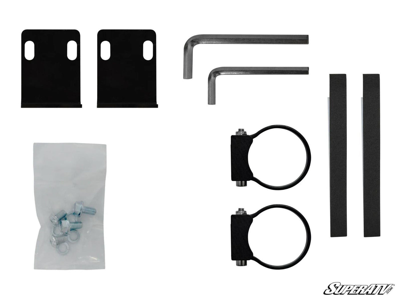 Photo of SuperATV Polaris RZR 30" Straight/Curved Light Bar Cage Mounting Bracket by SuperATV - Premium Mounts for UTVs / Side by Sides