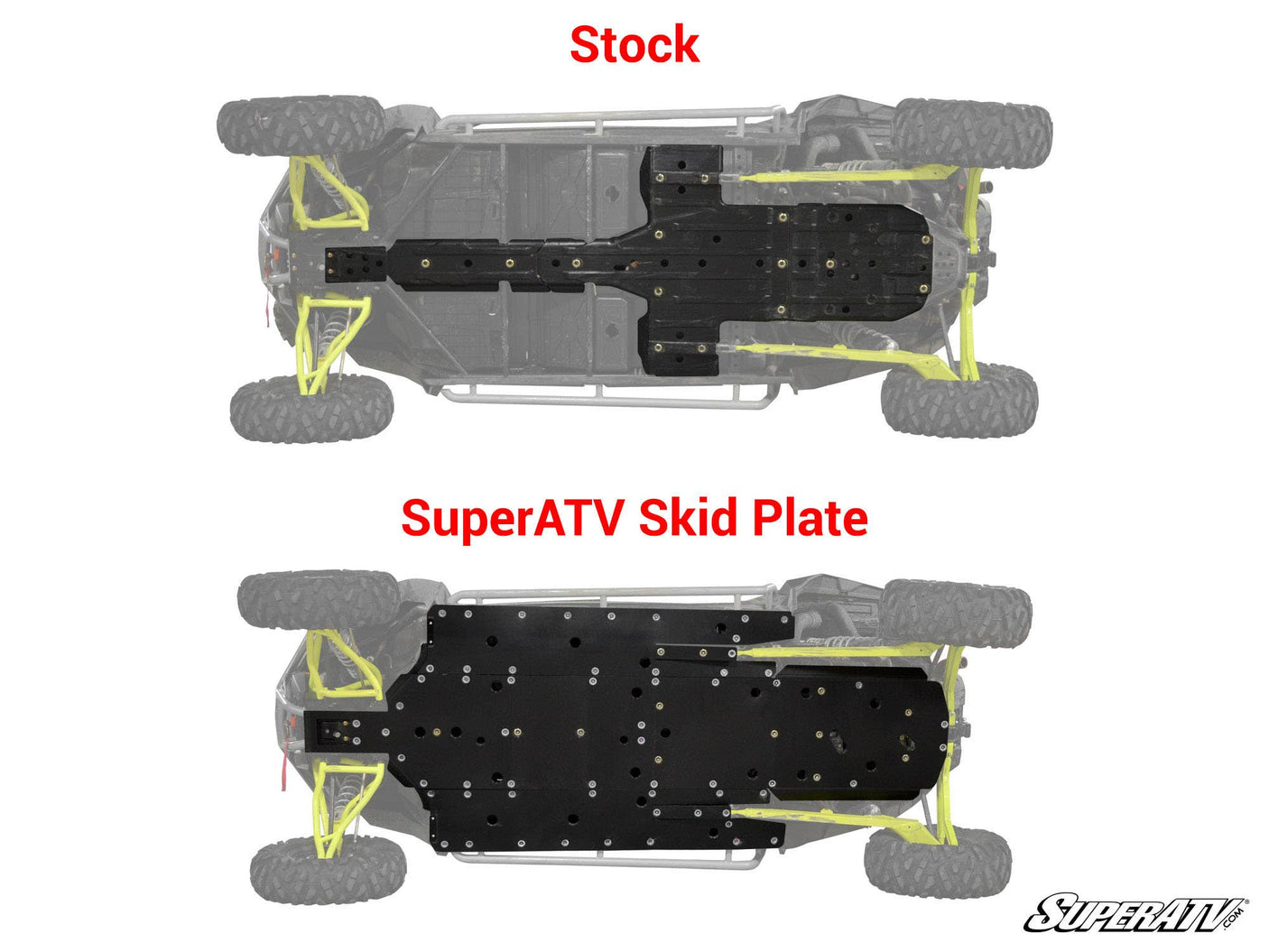 Photo of SuperATV Polaris RZR XP 4 1000 Full Skid Plate by SuperATV - Premium Skid Plates & Guards for UTVs / Side by Sides