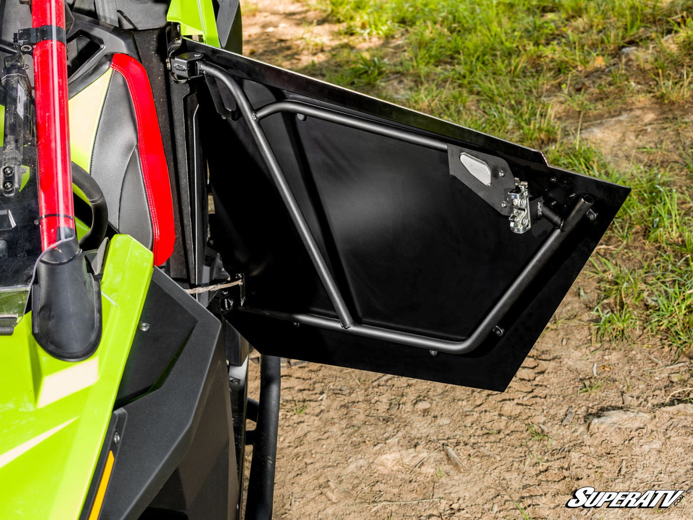 Photo of SuperATV Polaris RZR Turbo R Aluminum Doors by SuperATV - Premium Doors for UTVs / Side by Sides