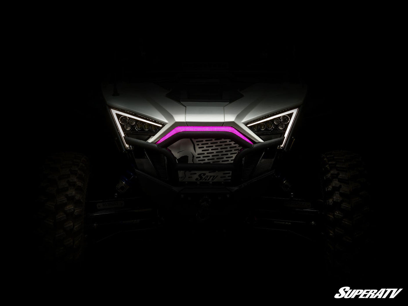 Photo of SuperATV Polaris RZR Turbo R Front Accent Light by SuperATV - Premium Head Lights for UTVs / Side by Sides