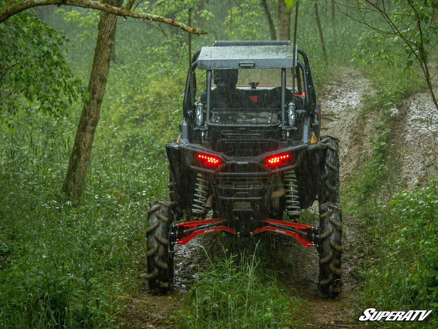 Photo of Polaris RZR XP 1000 High Clearance Boxed Radius Arms - 4x Stronger (2014+) by SuperATV - Premium Radius Rods & Plates for UTVs / Side by Sides