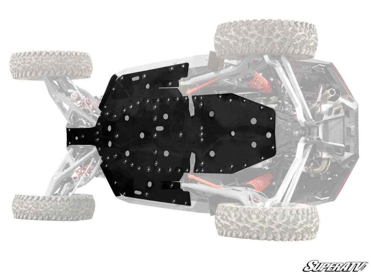 Photo of SuperATV Polaris RZR Turbo R Full Skid Plate by SuperATV - Premium Skid Plates & Guards for UTVs / Side by Sides