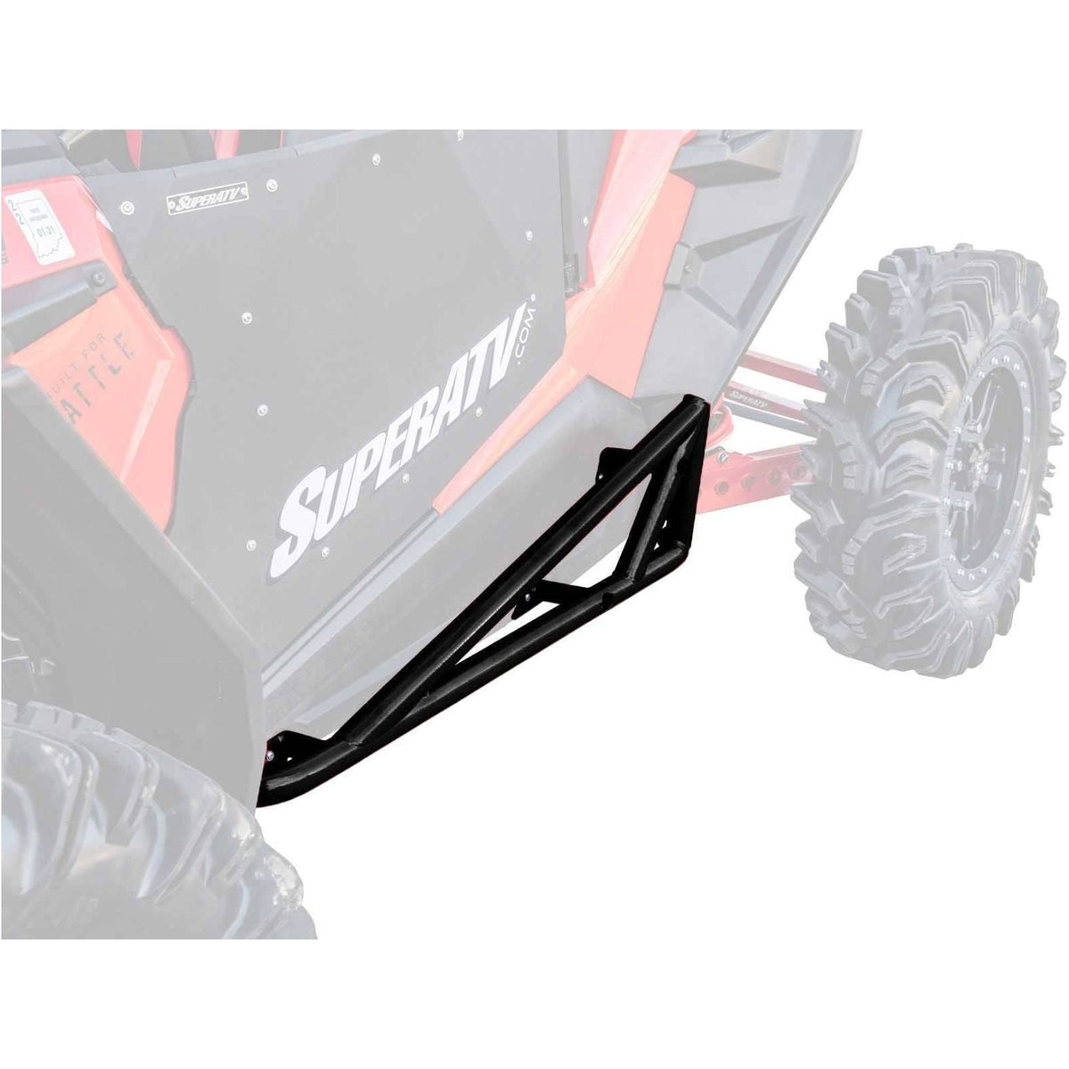 Photo of Polaris RZR Turbo S Nerf Bars by SuperATV - Premium Nerf Bars for UTVs / Side by Sides