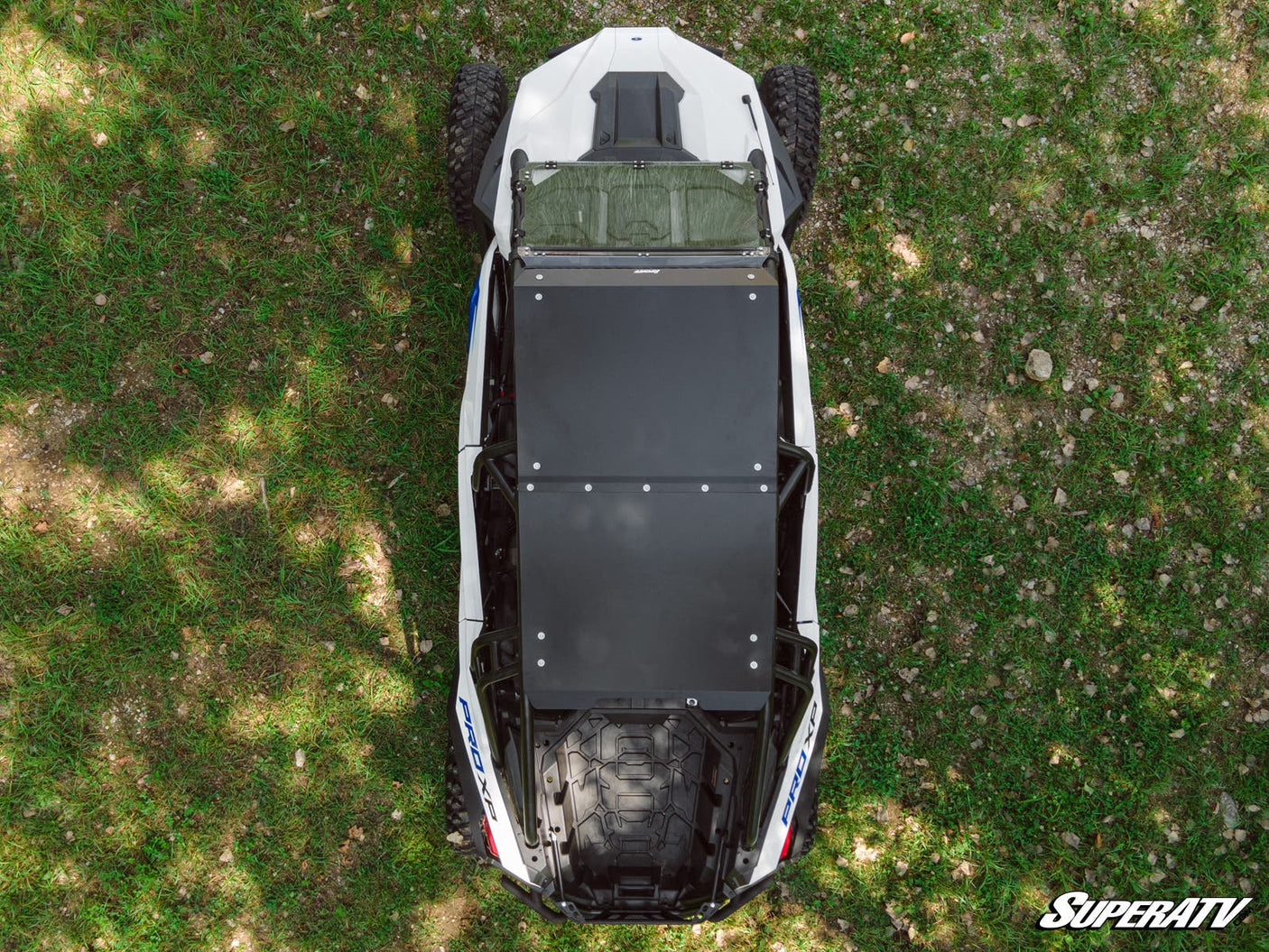 Photo of SuperATV Polaris RZR Turbo R 4 Aluminum Roof by SuperATV - Premium Roofs for UTVs / Side by Sides