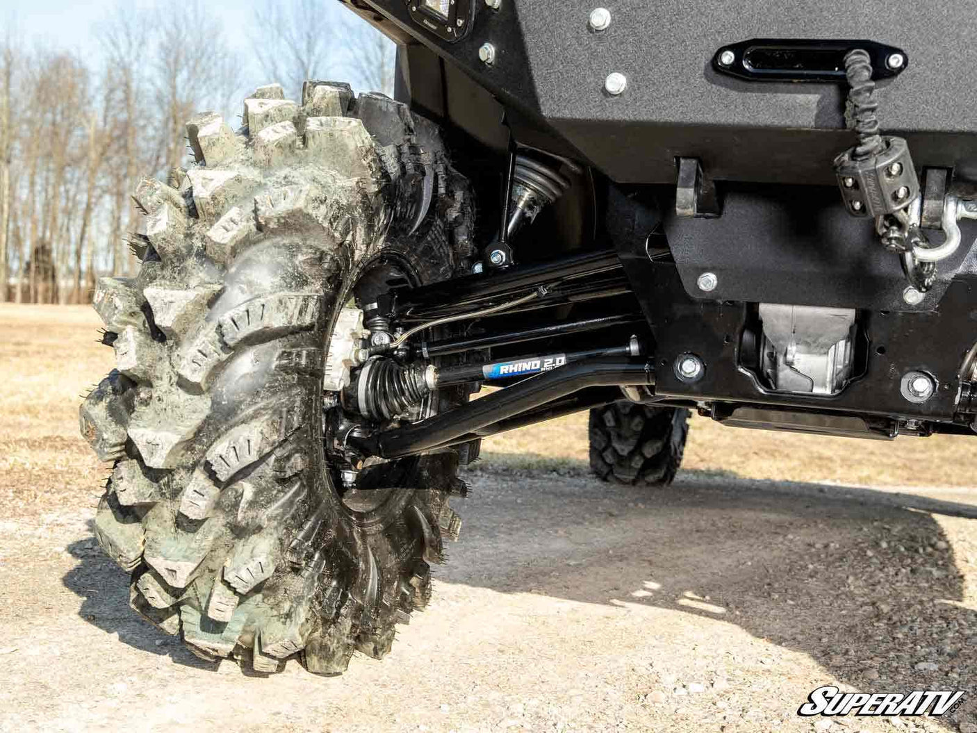 Polaris Ranger XP 1000 Atlas Pro 2in. Forward Offset A-Arms - Heavy Duty Ball Joints