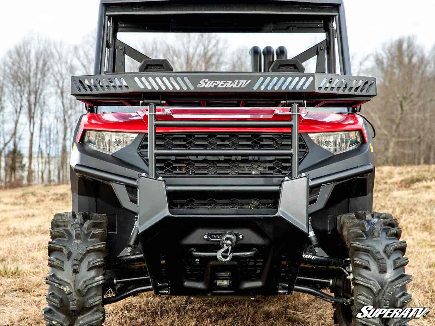Photo of SuperATV Polaris Ranger 1000 Hood Rack Charlie by SuperATV - Premium Storage for UTVs / Side by Sides
