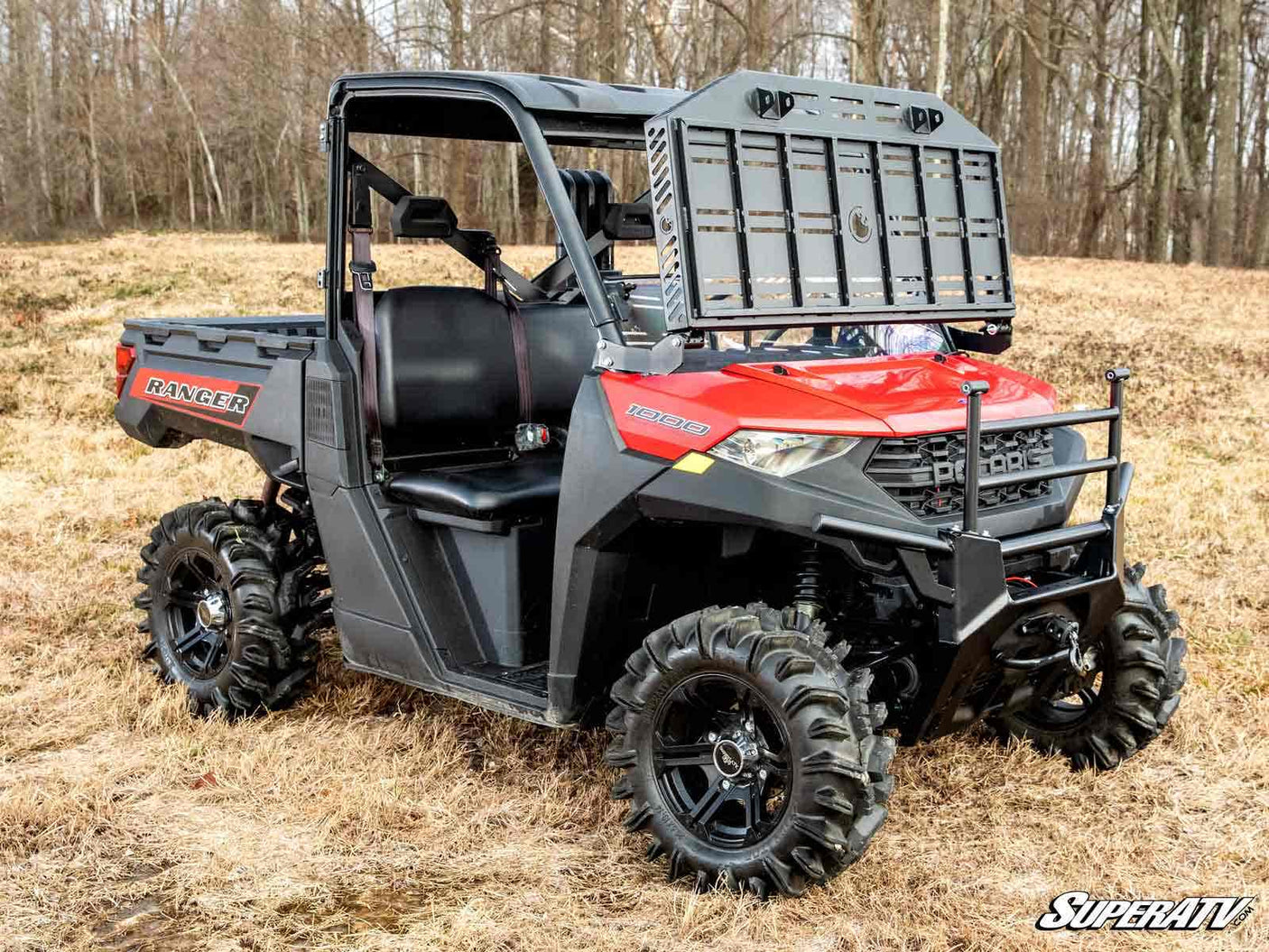 Photo of SuperATV Polaris Ranger 1000 Hood Rack Charlie by SuperATV - Premium Storage for UTVs / Side by Sides