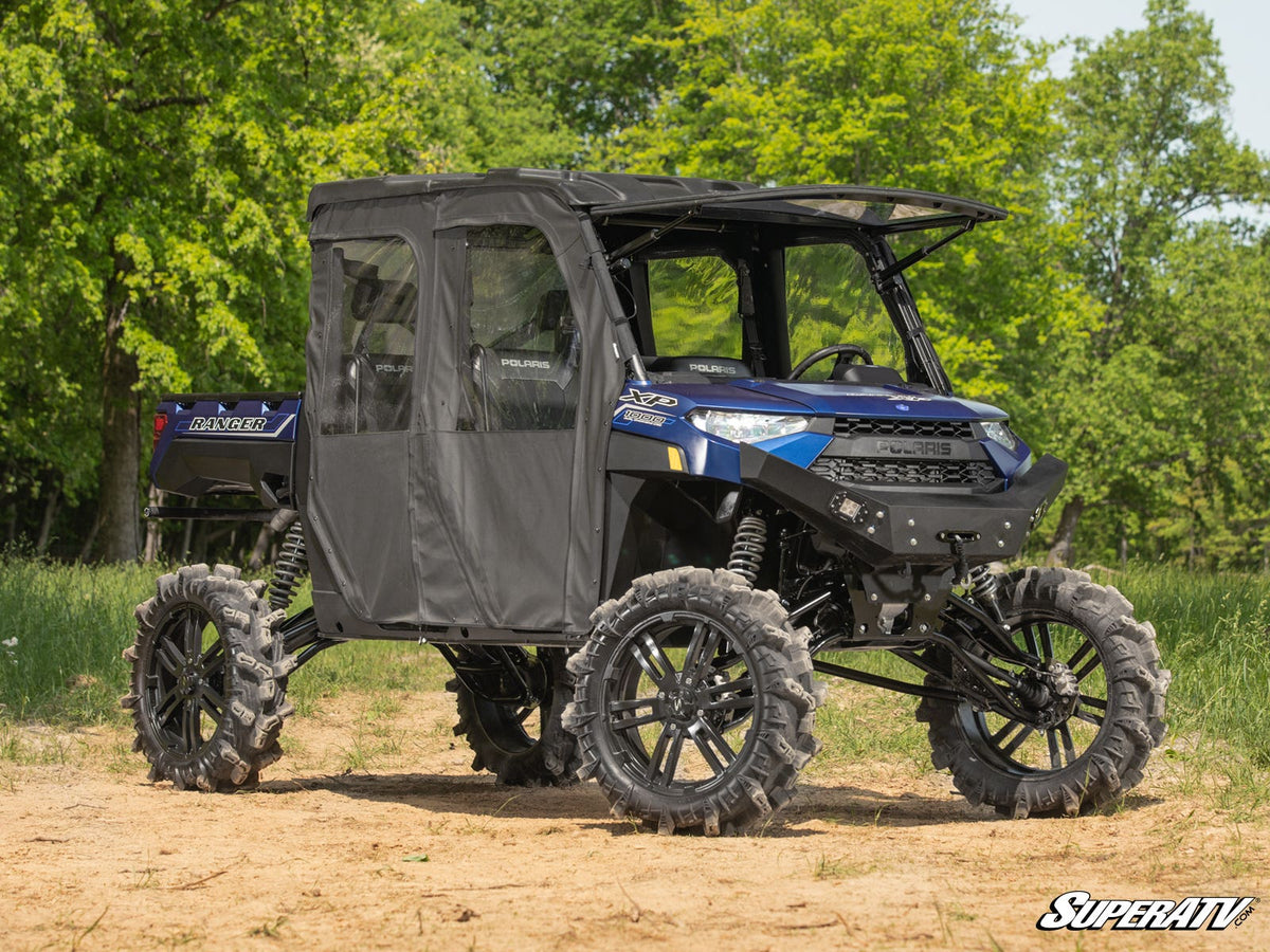 Photo of SuperATV Polaris Ranger XP 900 Powered Flip Windshield by SuperATV - Premium Windshields for UTVs / Side by Sides