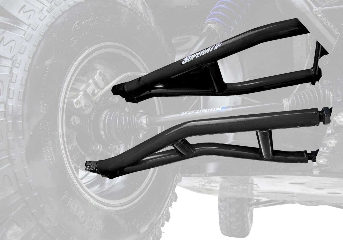 Polaris Ranger XP 900 High Clearance 2in. Forward Offset A-Arms - Keller Ball Joints
