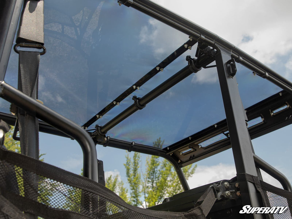 Photo of SuperATV Polaris Ranger Midsize 570 Crew Tinted Roof by SuperATV - Premium Roofs for UTVs / Side by Sides
