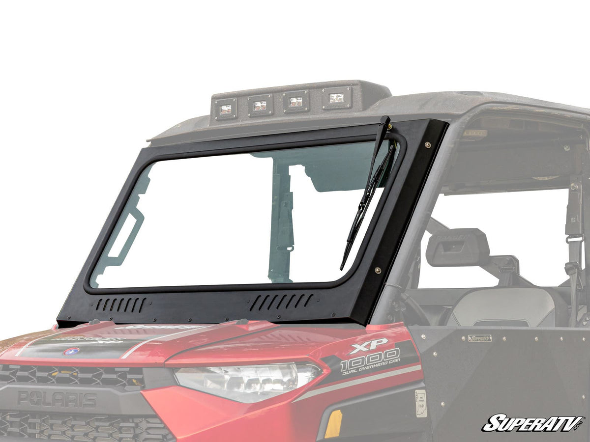 Photo of SuperATV Polaris Ranger XP Kinetic Glass Windshield by SuperATV - Premium Windshields for UTVs / Side by Sides