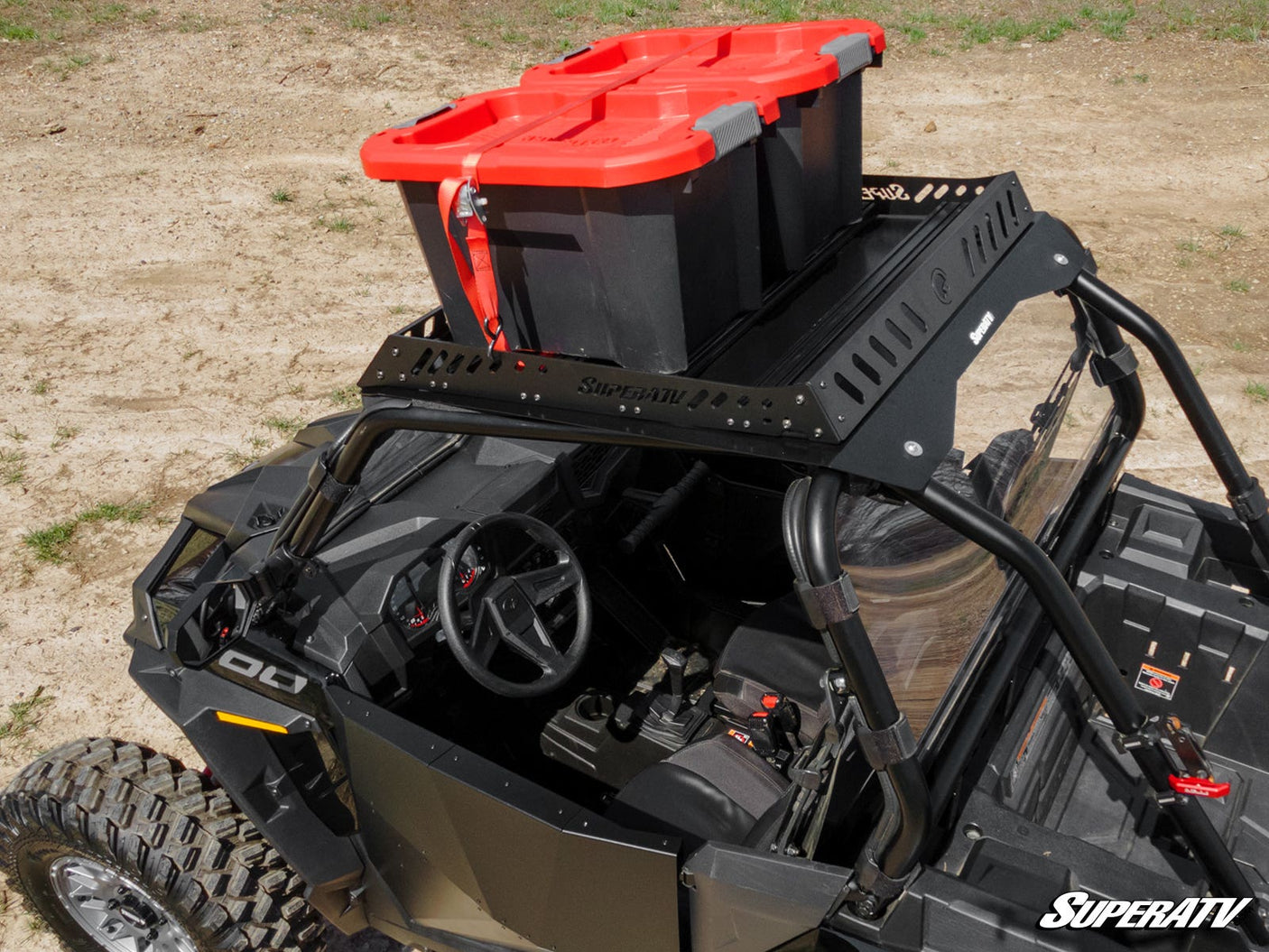 Photo of SuperATV Polaris RZR S 1000 Outfitter Sport Roof Rack by SuperATV - Premium Storage for UTVs / Side by Sides