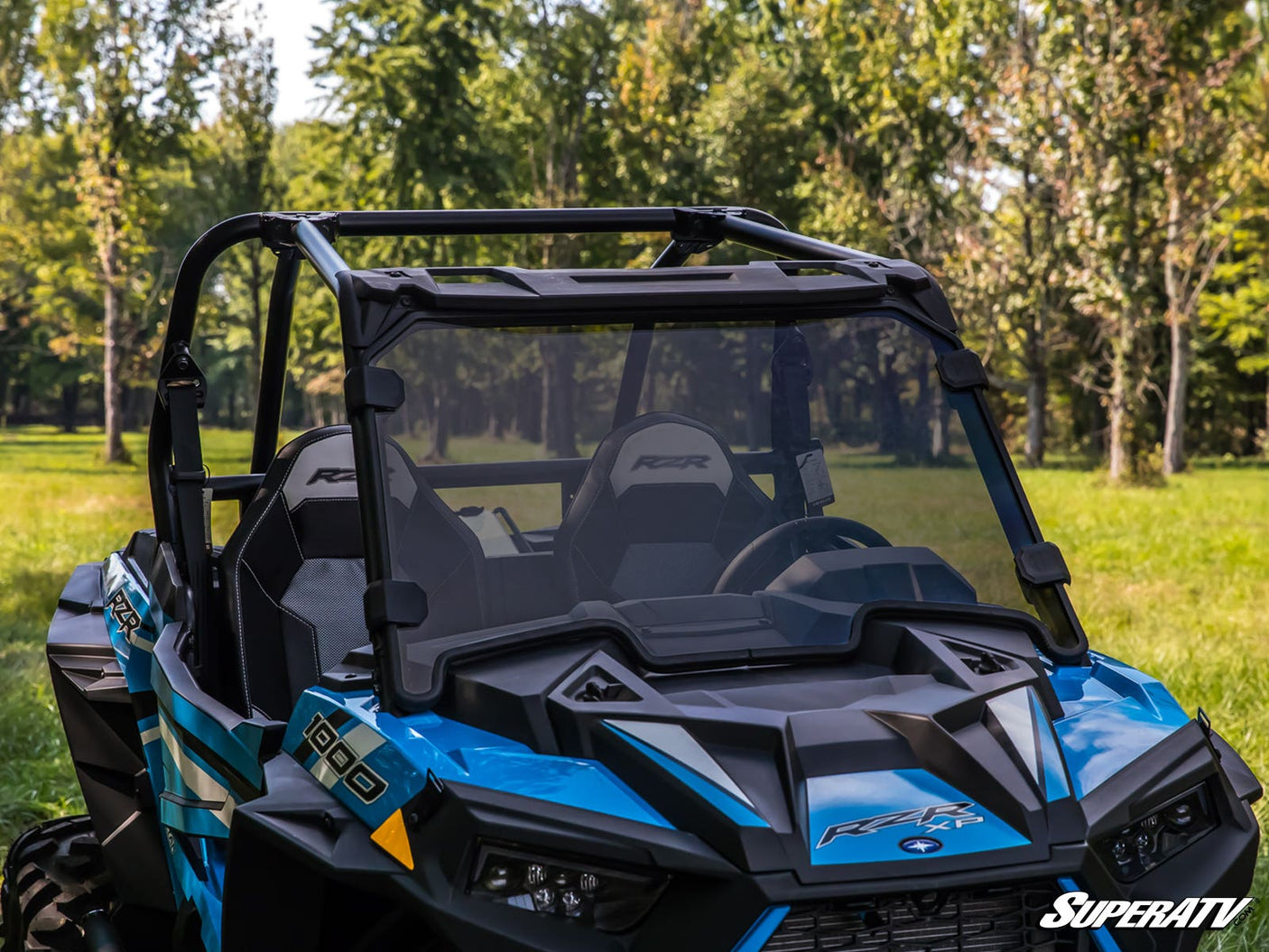 Polaris RZR XP 1000 Full Windshield - Dark Tint; Scratch Resistant - 2019-2021