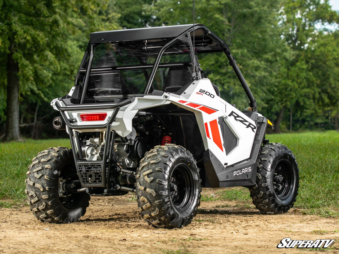 Photo of SuperATV Polaris RZR 200 Rear Bumper by SuperATV - Premium Bumpers for UTVs / Side by Sides