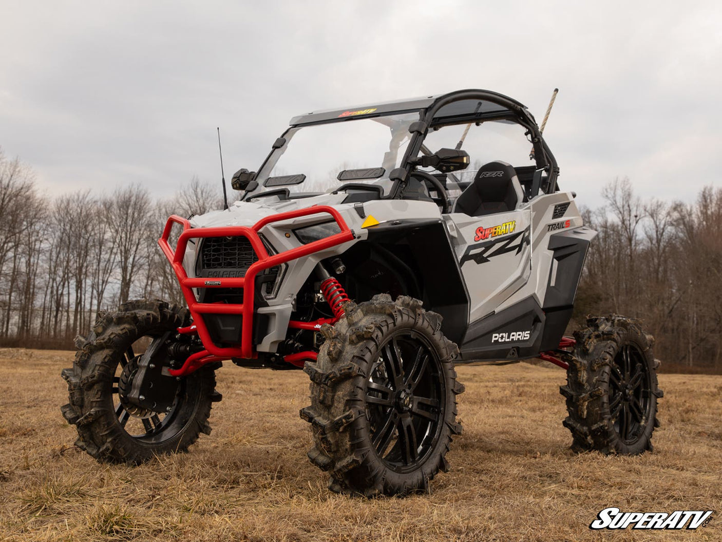 Photo of SuperATV Polaris RZR Trail S 900 Vented Full Windshield by SuperATV - Premium Windshields for UTVs / Side by Sides