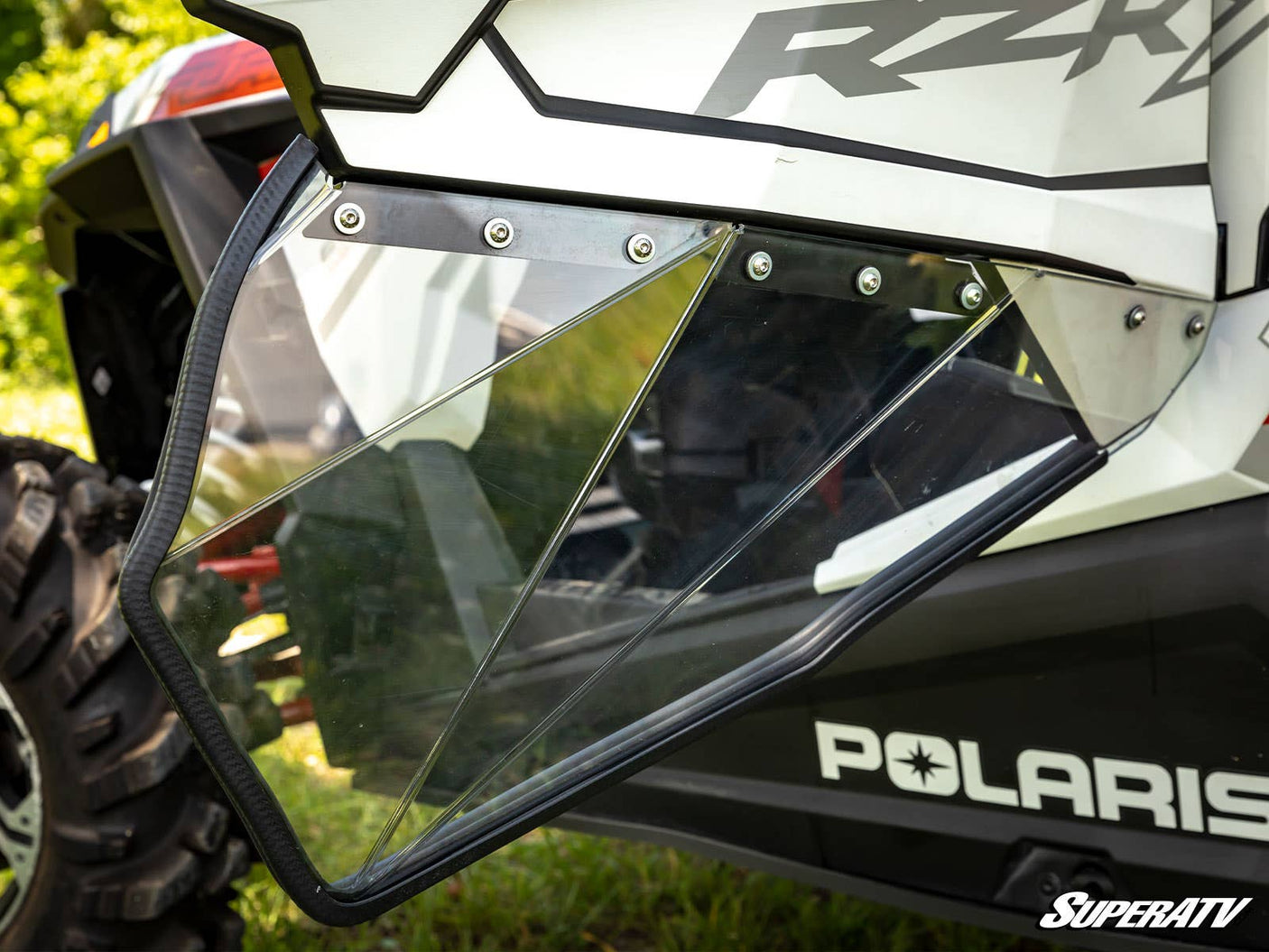 Photo of SuperATV Polaris RZR XP 1000 Clear Lower Doors by SuperATV - Premium Doors for UTVs / Side by Sides