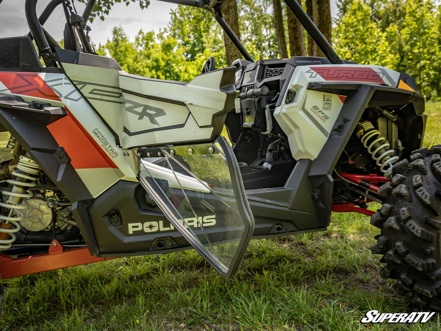 Photo of SuperATV Polaris RZR XP 1000 Clear Lower Doors by SuperATV - Premium Doors for UTVs / Side by Sides