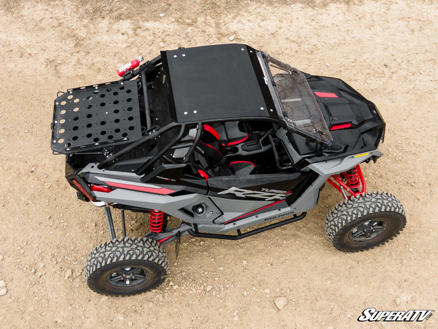 Photo of SuperATV Polaris RZR Turbo R Aluminum Roof by SuperATV - Premium Roofs for UTVs / Side by Sides