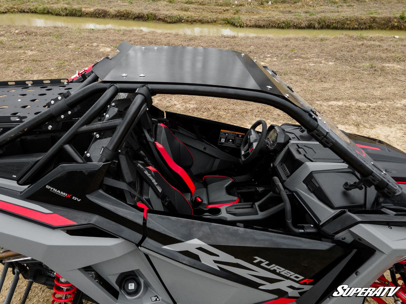 Photo of SuperATV Polaris RZR Turbo R Aluminum Roof by SuperATV - Premium Roofs for UTVs / Side by Sides