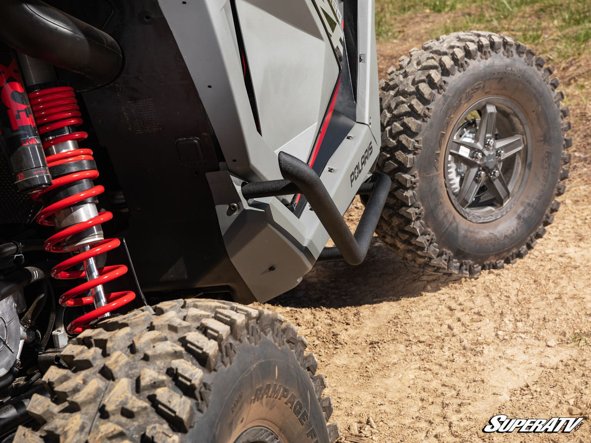 Photo of SuperATV Polaris RZR Turbo R Nerf Bars by SuperATV - Premium Nerf Bars for UTVs / Side by Sides
