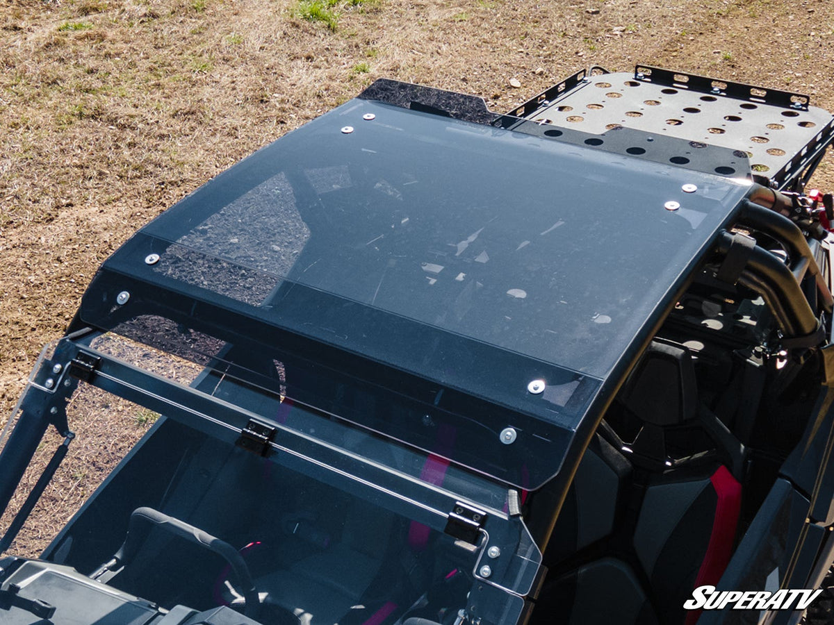 Photo of SuperATV Polaris RZR Turbo R Tinted Roof by SuperATV - Premium Roofs for UTVs / Side by Sides