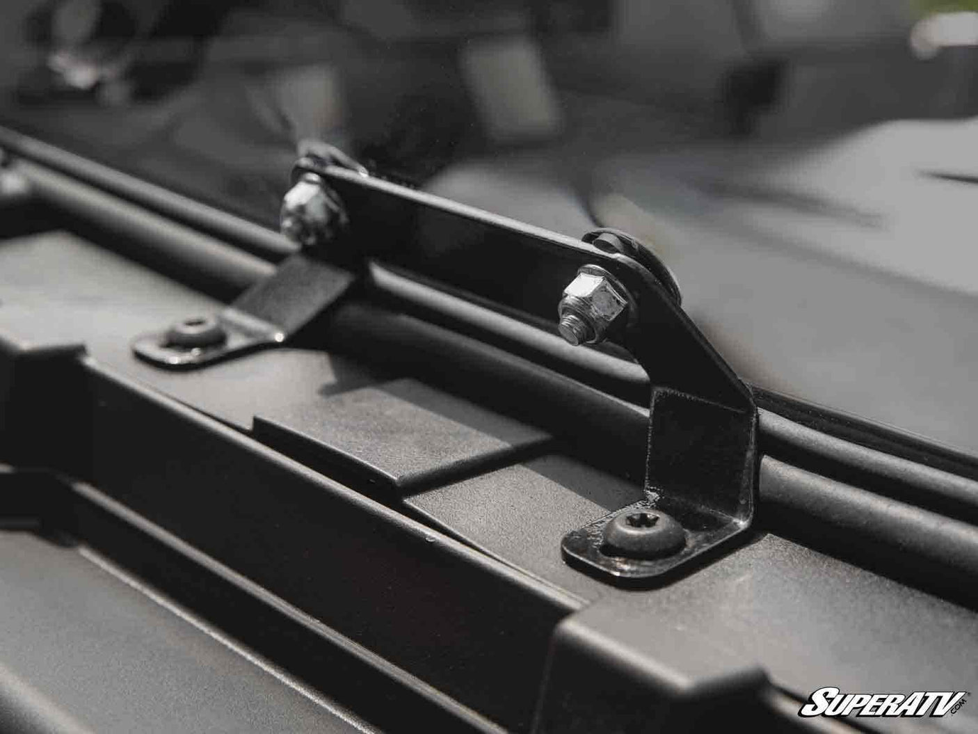 Photo of SuperATV Polaris RZR Turbo R Rear Windshield by SuperATV - Premium Windshields for UTVs / Side by Sides