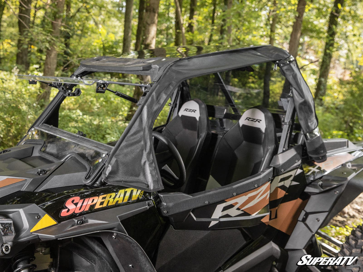 Photo of SuperATV Polaris RZR XP 1000 Primal Soft Cab Enclosure Upper Doors by SuperATV - Premium Doors for UTVs / Side by Sides