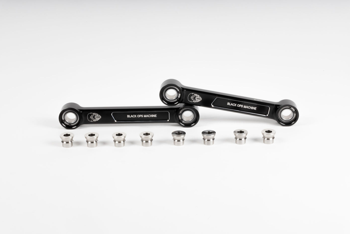 Polaris Turbo R Rear Sway Bar End Links - 6061 Aluminum + Stainless Uniballs (Sold as a Pair)