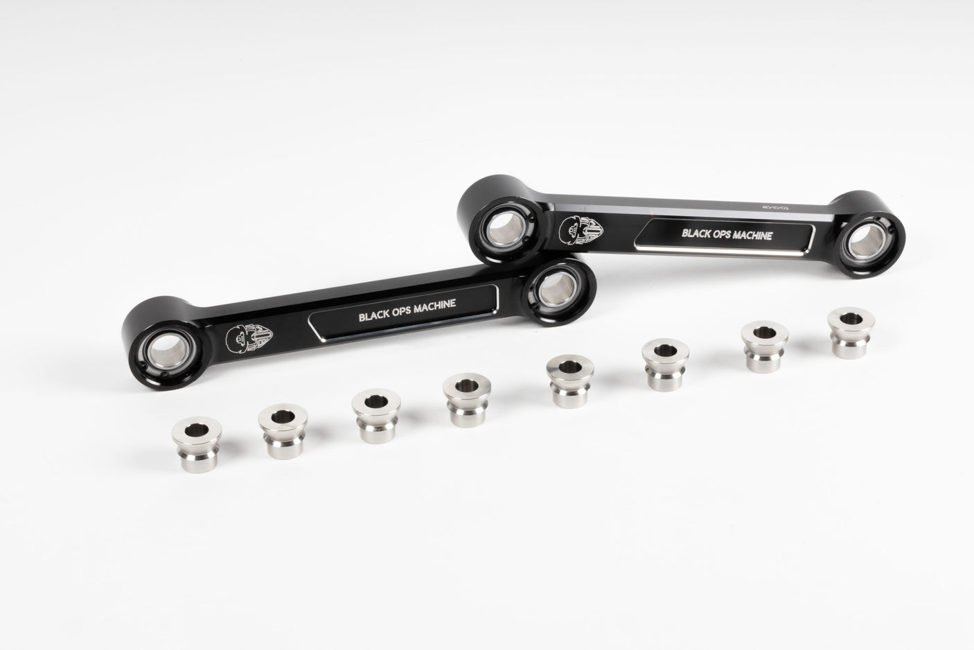 Polaris Turbo R Rear Sway Bar End Links - 6061 Aluminum + Stainless Uniballs (Sold as a Pair)