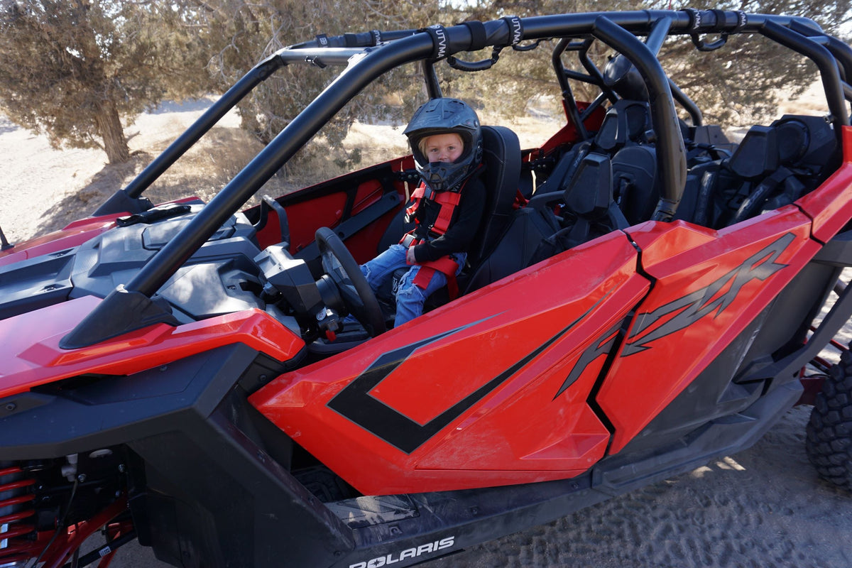 Photo of RZR 4 PRO XP/Turbo R/Pro R Front Bump Seat (2020-2025) by UTV Mountain Accessories - Premium Bump Seats for UTVs / Side by Sides
