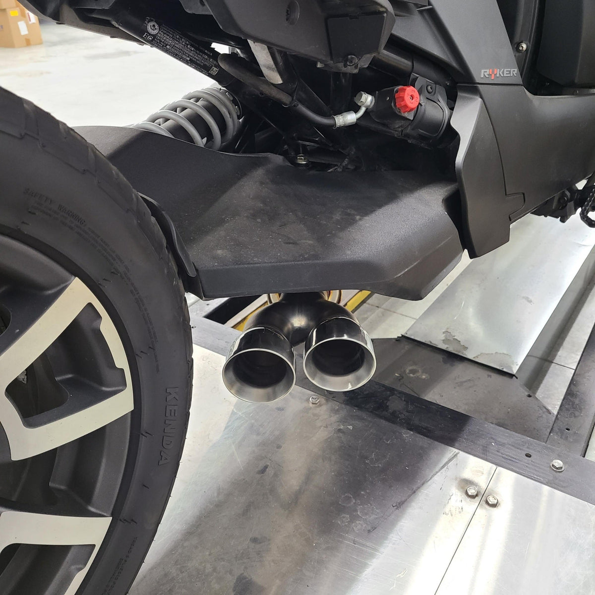 Ryker Lightweight Dual Tip Muffler