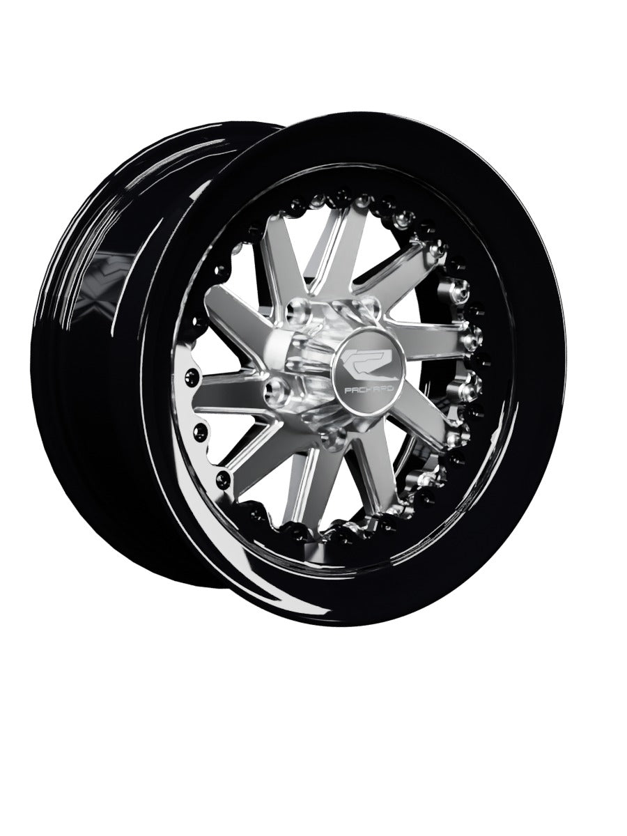 15″ Wheel for RZR Pro R (Packard Cyclone Silver) — manufacturer product image