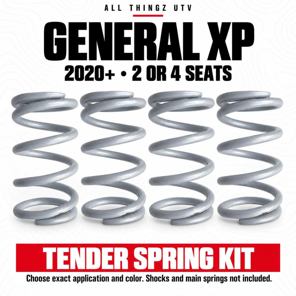 Polaris General XP Tender Spring Kit — configuration and fitment guide