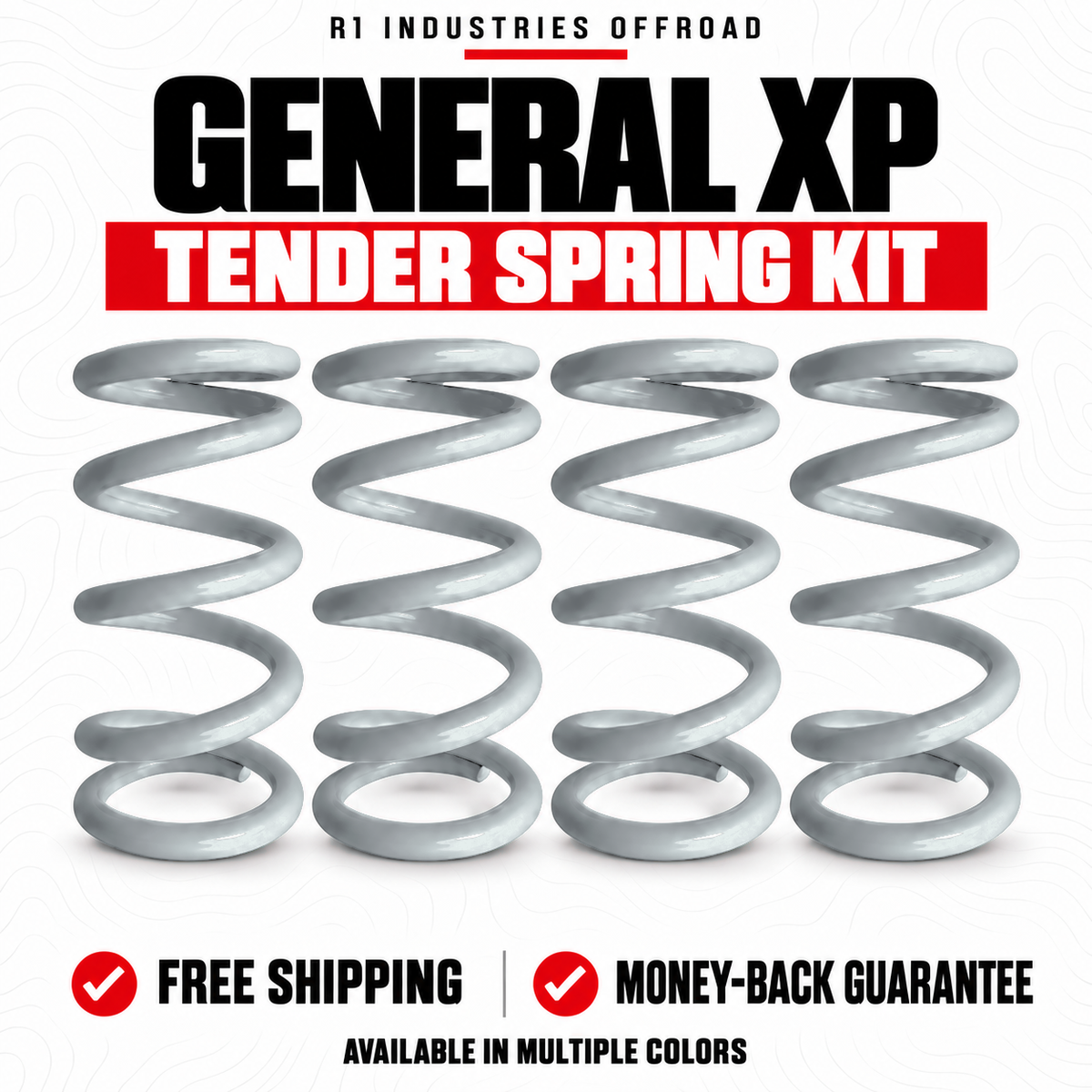 Polaris General XP Tender Spring Kit in White